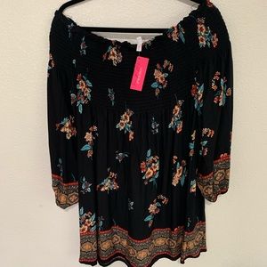 Off the shoulder dress